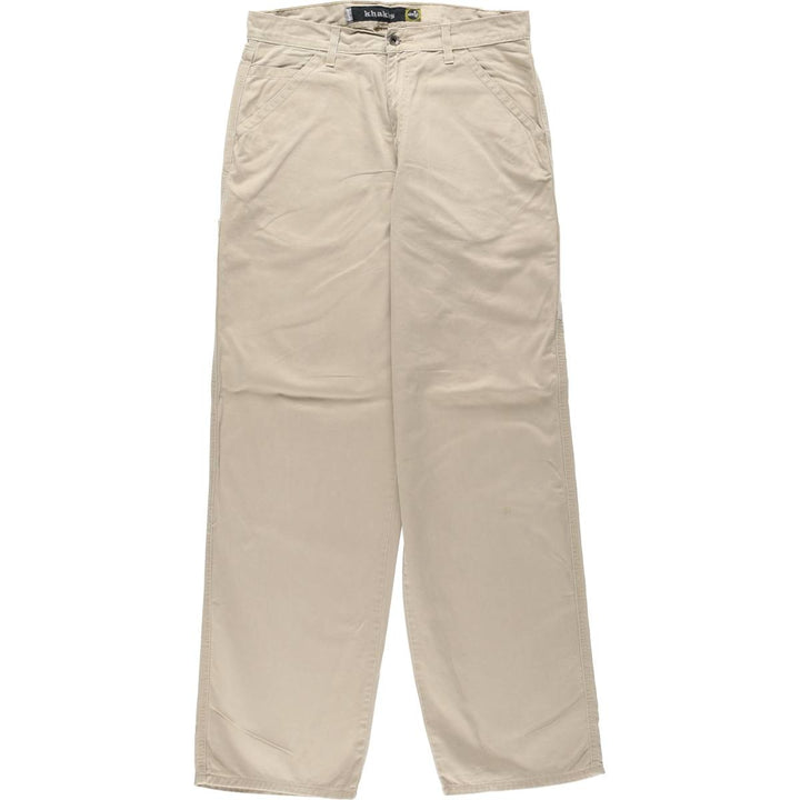 1990'S Levi's Silver Tab Khakis Chino Pants Painter Pants Men's W33 (approx.) Vintage cotton Beige type Vintage Second Hand