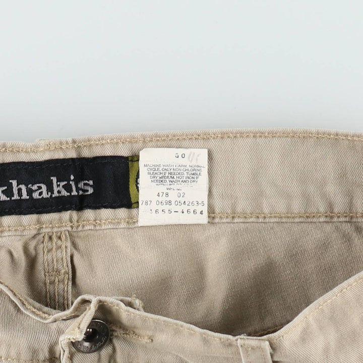1990'S Levi's Silver Tab Khakis Chino Pants Painter Pants Men's W33 (approx.) Vintage cotton Beige type Vintage Second Hand