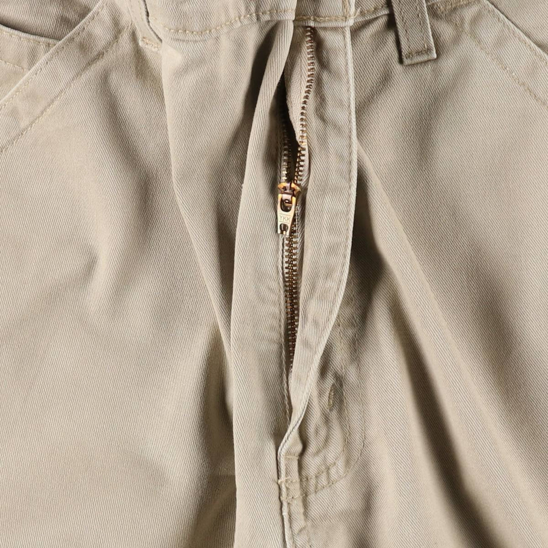 1990'S Levi's Silver Tab Khakis Chino Pants Painter Pants Men's W33 (approx.) Vintage cotton Beige type Vintage Second Hand