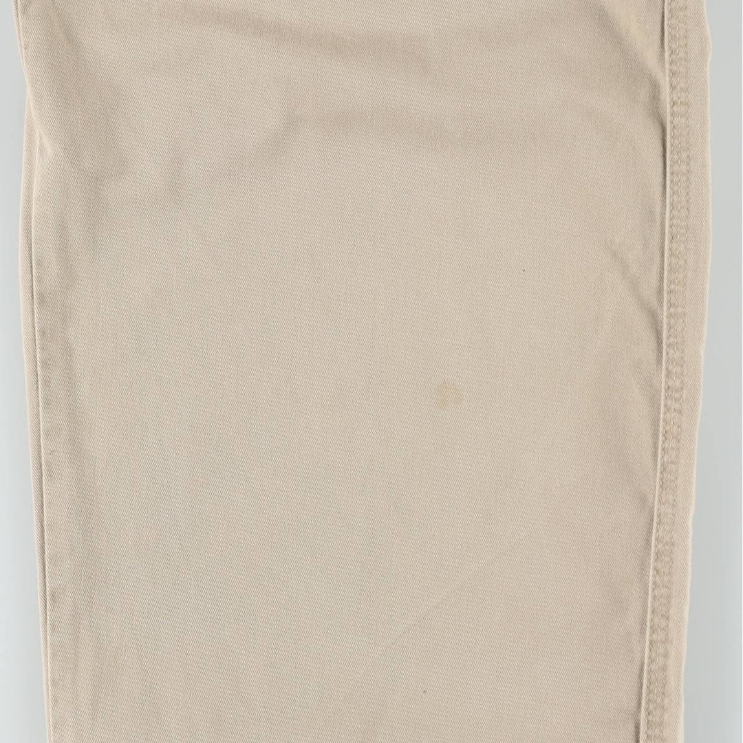 1990'S Levi's Silver Tab Khakis Chino Pants Painter Pants Men's W33 (approx.) Vintage cotton Beige type Vintage Second Hand