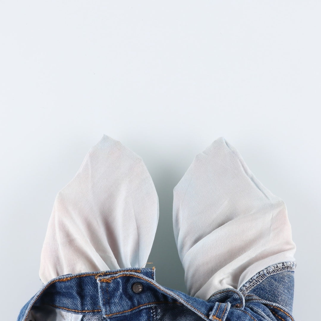 Levi's Tapered Denim Pants, Men's Size W33 (approx.), Vintage unclear blue type Vintage Second Hand