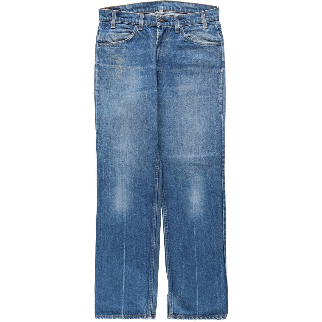 1990'S Levi's 519-0217 Orange Tab Denim Painter Pants, Made in USA, Men's W32 (approx.), Vintage cotton blue type Vintage Second Hand