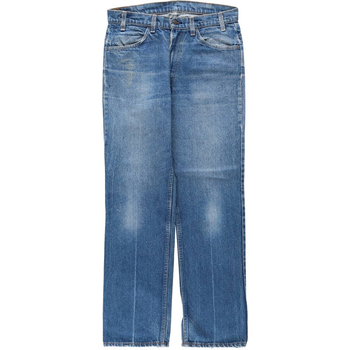 1990'S Levi's 519-0217 Orange Tab Denim Painter Pants, Made in USA, Men's W32 (approx.), Vintage cotton blue type Vintage Second Hand