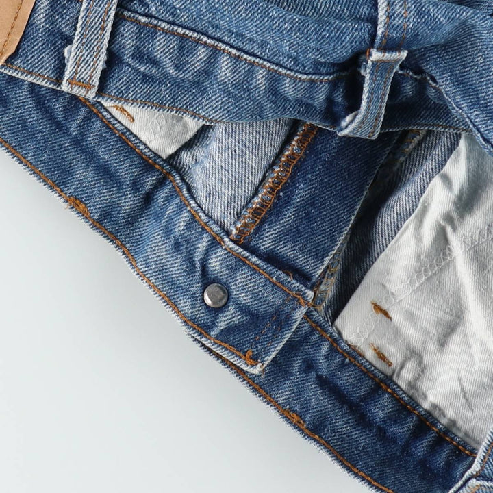 1990'S Levi's 519-0217 Orange Tab Denim Painter Pants, Made in USA, Men's W32 (approx.), Vintage cotton blue type Vintage Second Hand