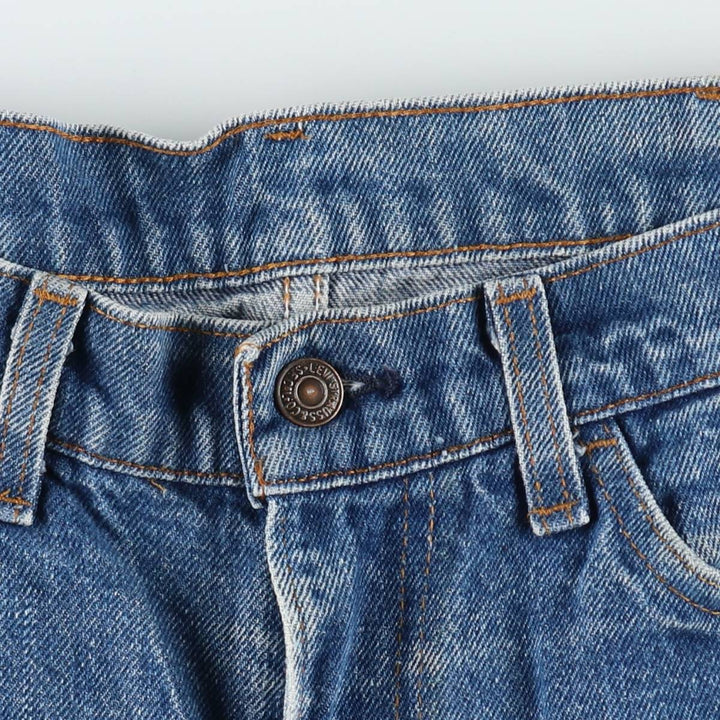 1990'S Levi's 519-0217 Orange Tab Denim Painter Pants, Made in USA, Men's W32 (approx.), Vintage cotton blue type Vintage Second Hand