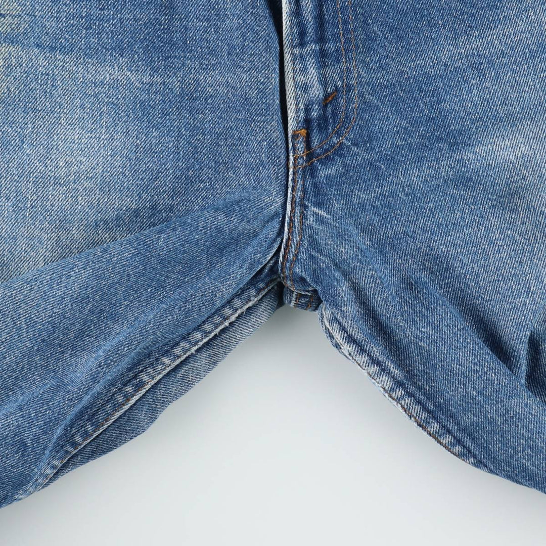1990'S Levi's 519-0217 Orange Tab Denim Painter Pants, Made in USA, Men's W32 (approx.), Vintage cotton blue type Vintage Second Hand