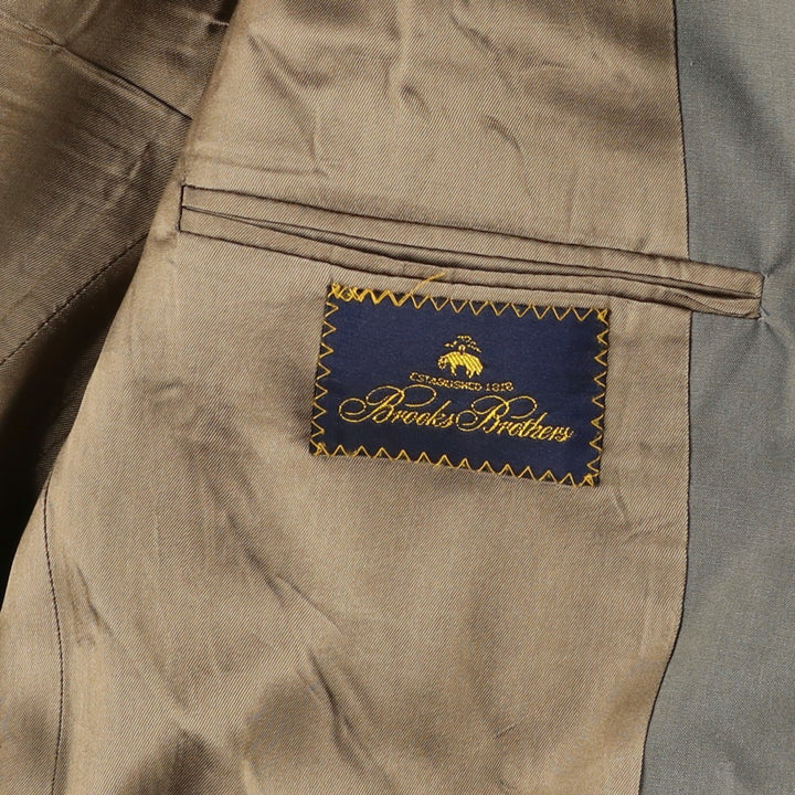 Brooks Brothers tailored jacket, made in the USA, men's size M equivalent. unclear gray type Vintage Second Hand
