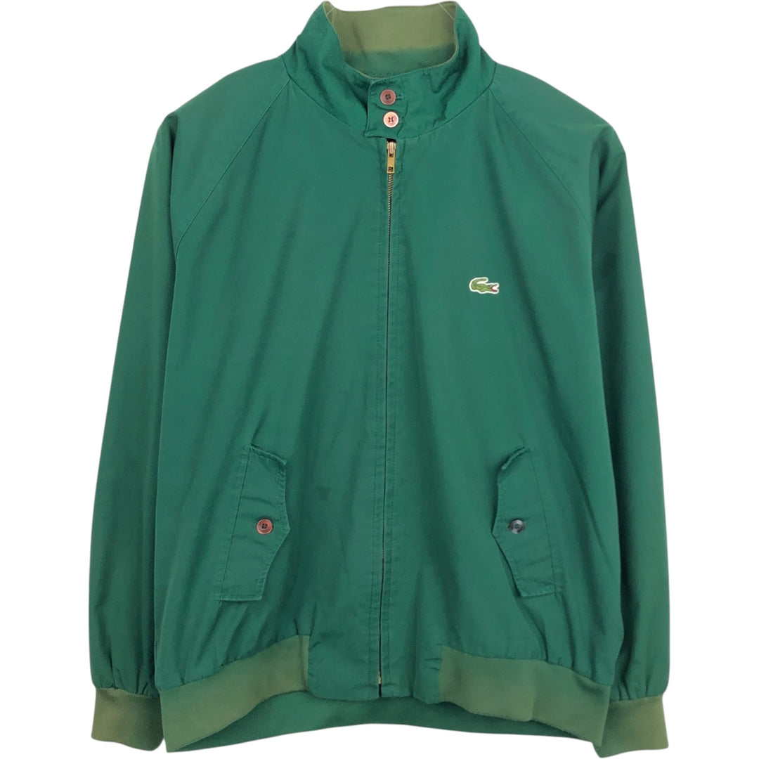 1970'S Lacoste IZOD Harrington Jacket Swing Top, Men's Size XL (approx.), Vintage unclear Green type dark green Vintage Second Hand