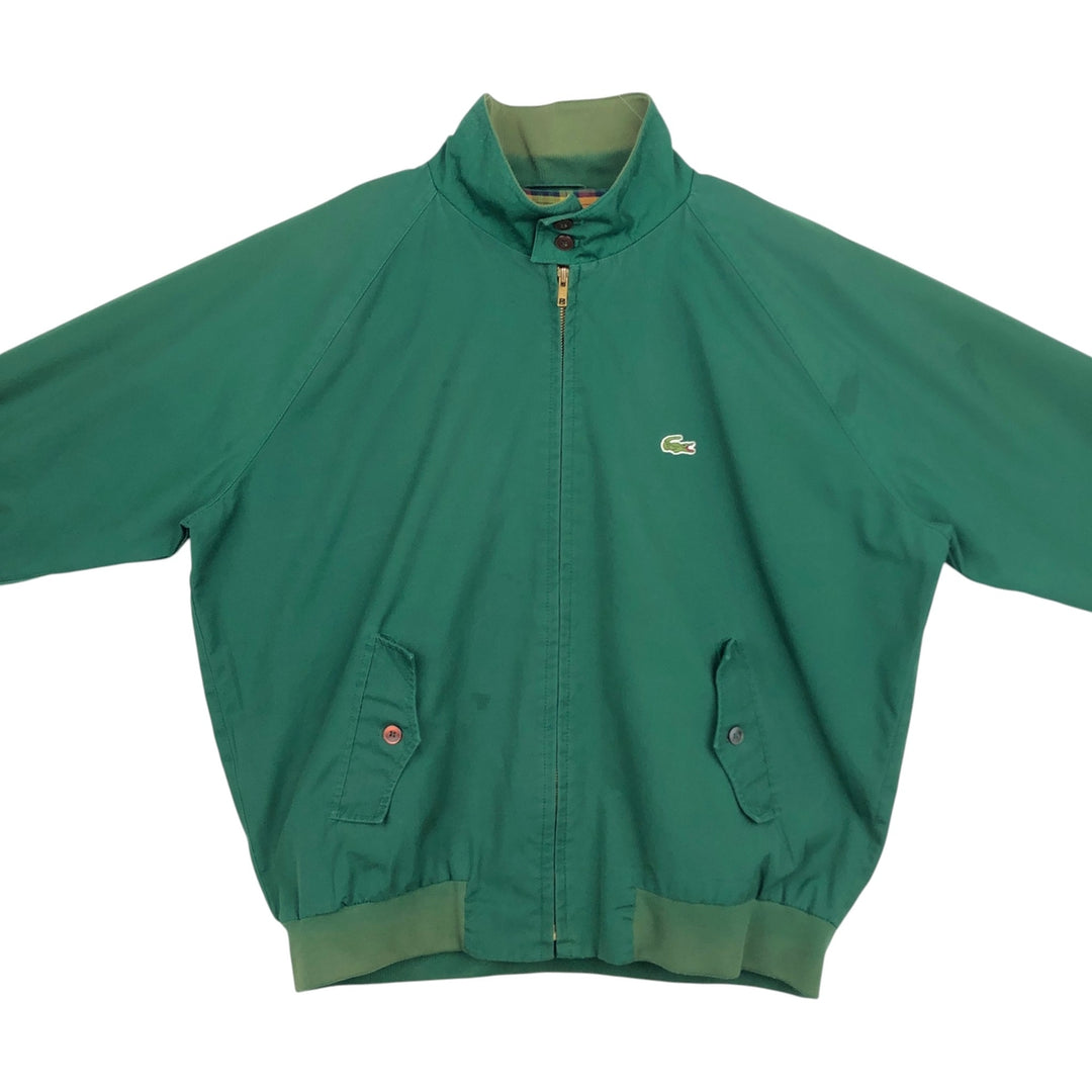 1970'S Lacoste IZOD Harrington Jacket Swing Top, Men's Size XL (approx.), Vintage unclear Green type dark green Vintage Second Hand