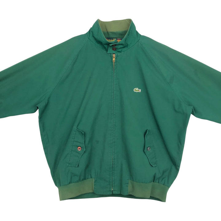 1970'S Lacoste IZOD Harrington Jacket Swing Top, Men's Size XL (approx.), Vintage unclear Green type dark green Vintage Second Hand