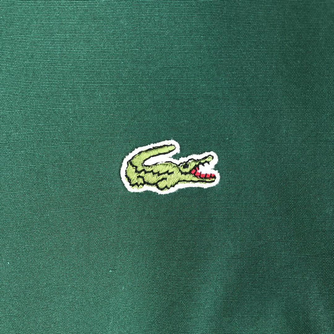 1970'S Lacoste IZOD Harrington Jacket Swing Top, Men's Size XL (approx.), Vintage unclear Green type dark green Vintage Second Hand