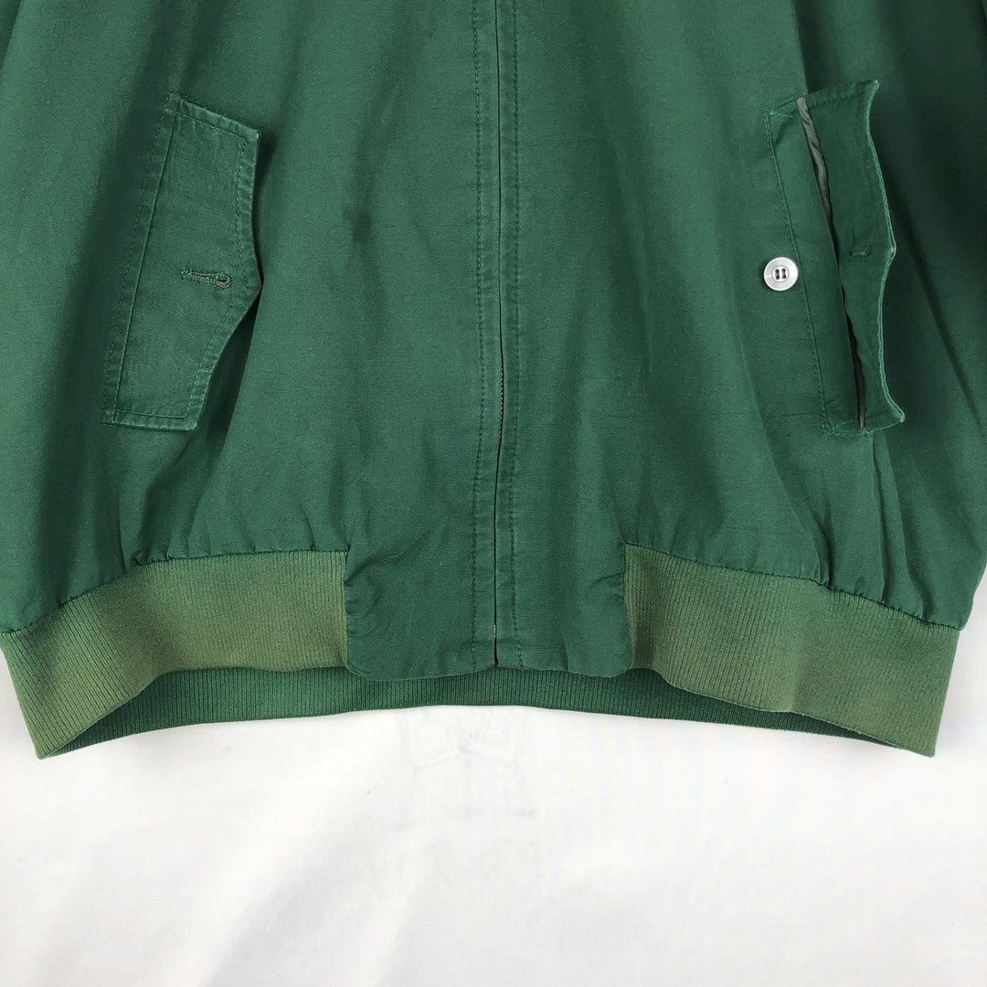 1970'S Lacoste IZOD Harrington Jacket Swing Top, Men's Size XL (approx.), Vintage unclear Green type dark green Vintage Second Hand
