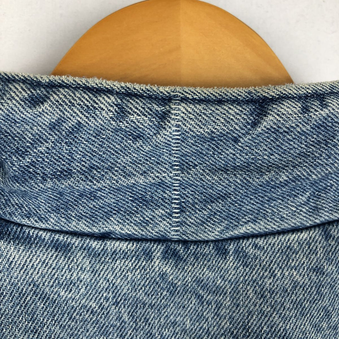 Osh Kosh padded denim vest, made in USA, men's size XL, vintage. cotton blue type Vintage Second Hand