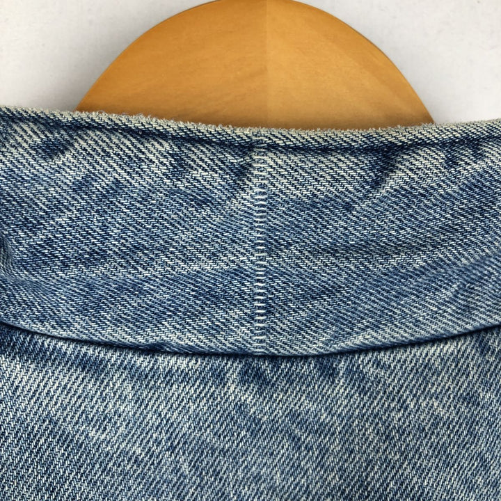 Osh Kosh padded denim vest, made in USA, men's size XL, vintage. cotton blue type Vintage Second Hand