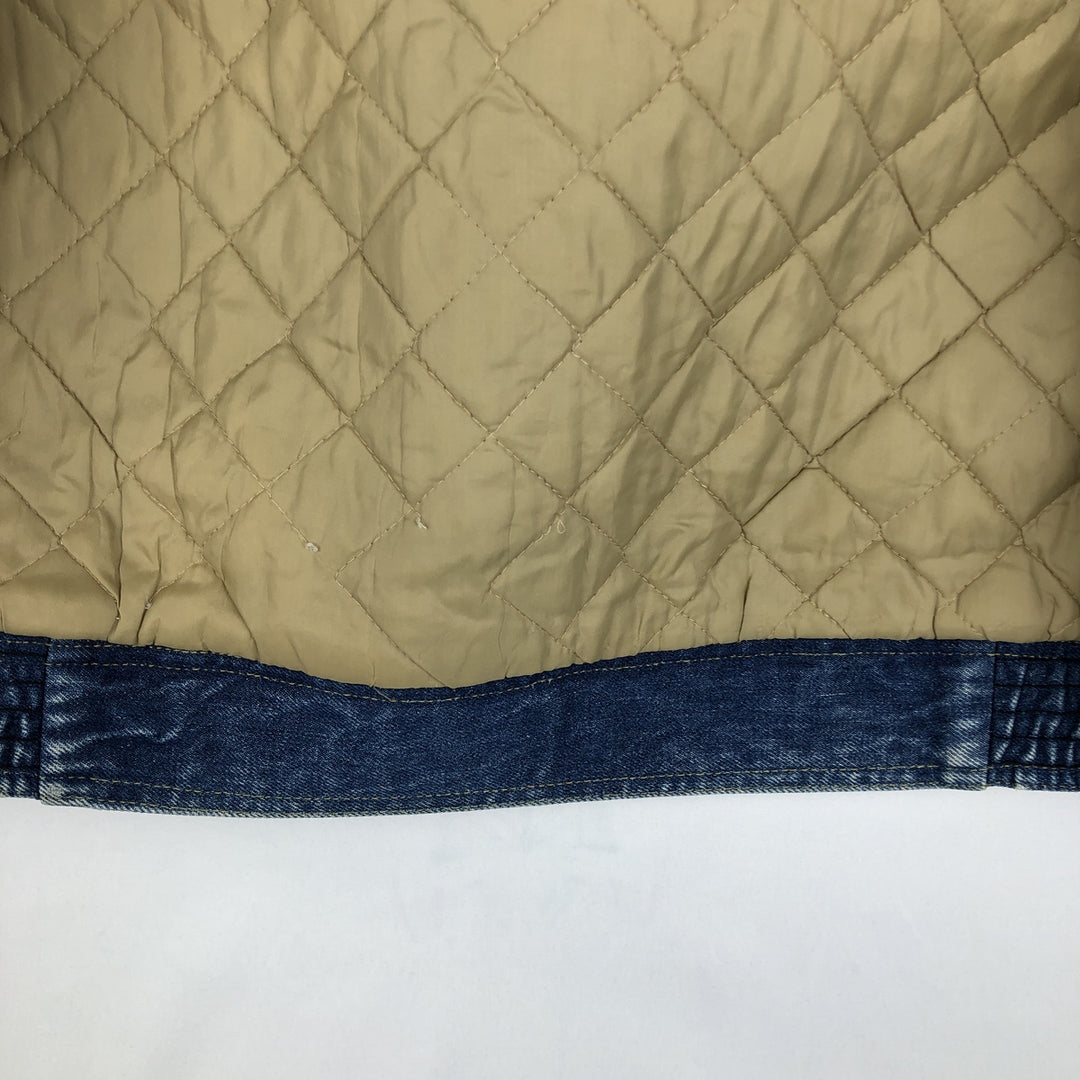 80s-90'S Lee Denim Vest, Made in USA, Men's Size M (Equivalent), Vintage cotton blue type Vintage Second Hand