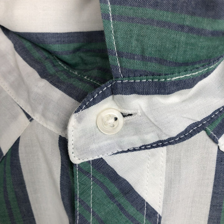 90'S Wrangler Western Shirt, Multi-stripe, Long Sleeve, Men's Size XL (Equivalent), Vintage unclear white type Vintage Second Hand