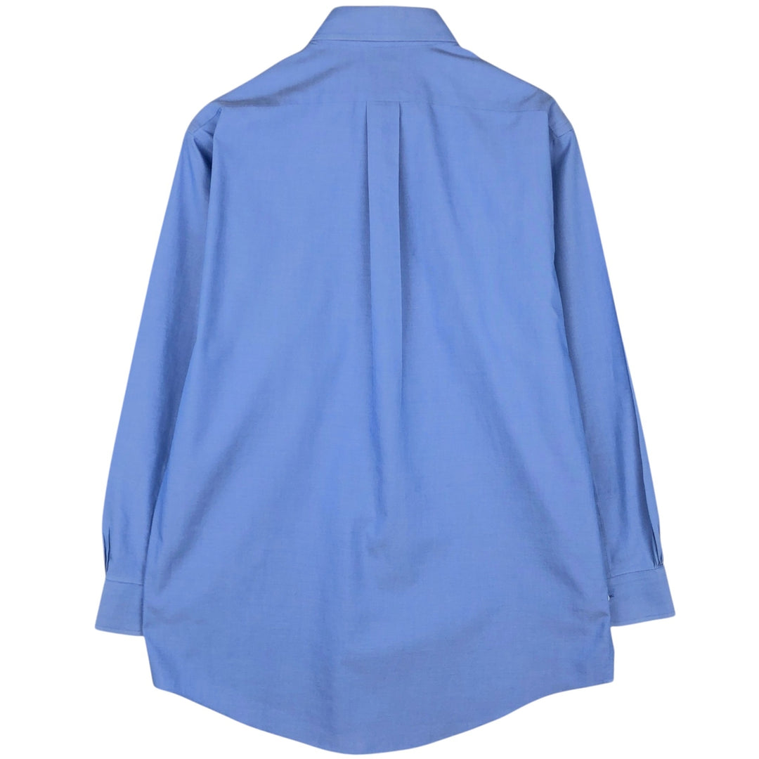 Brooks Brothers 346 long sleeve button-down shirt, men's size L cotton blue type Vintage Second Hand