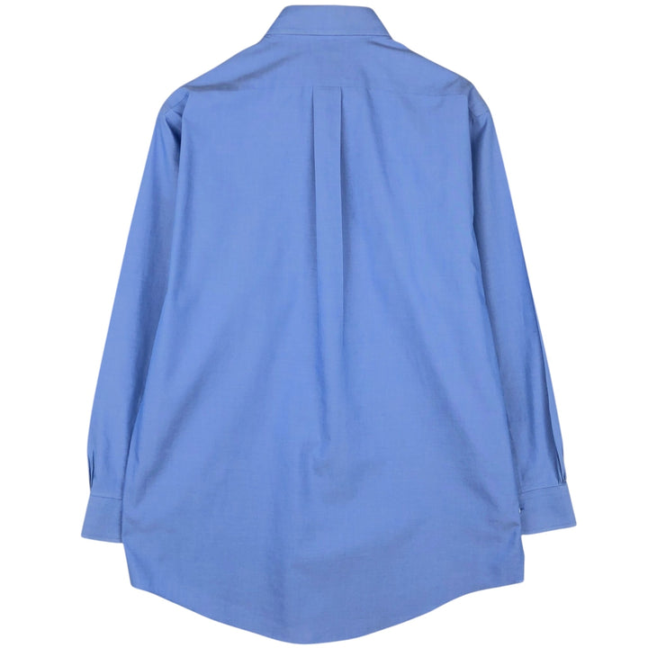 Brooks Brothers 346 long sleeve button-down shirt, men's size L cotton blue type Vintage Second Hand