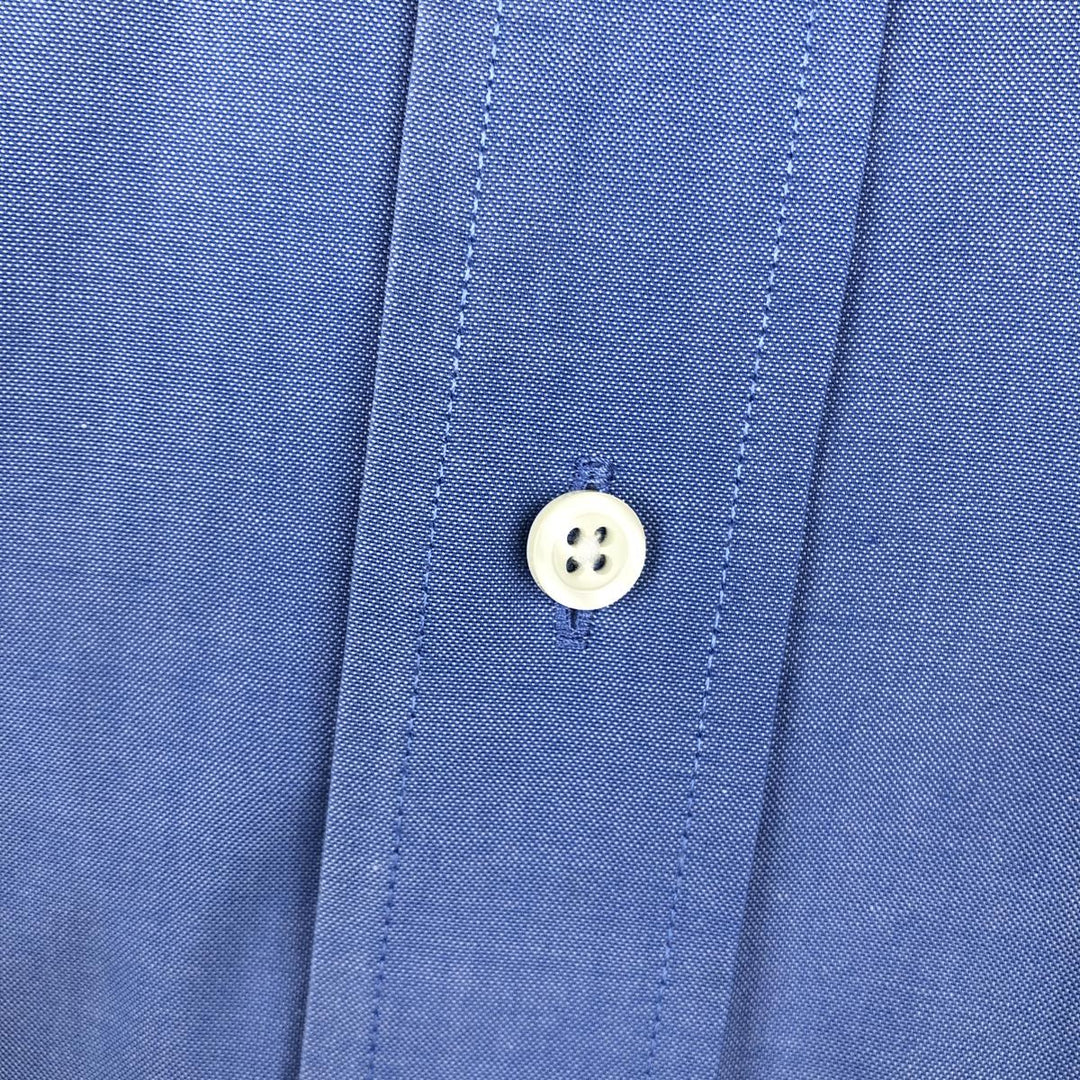 Brooks Brothers 346 long sleeve button-down shirt, men's size L cotton blue type Vintage Second Hand