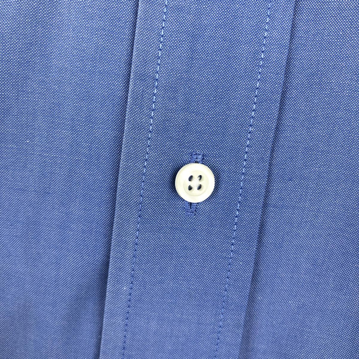 Brooks Brothers 346 long sleeve button-down shirt, men's size L cotton blue type Vintage Second Hand