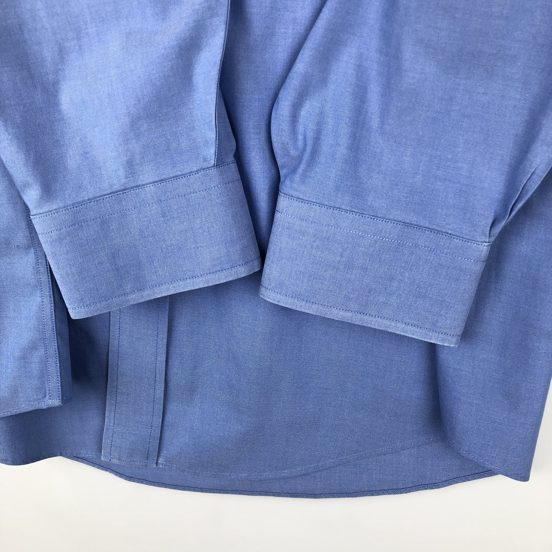 Brooks Brothers 346 long sleeve button-down shirt, men's size L cotton blue type Vintage Second Hand