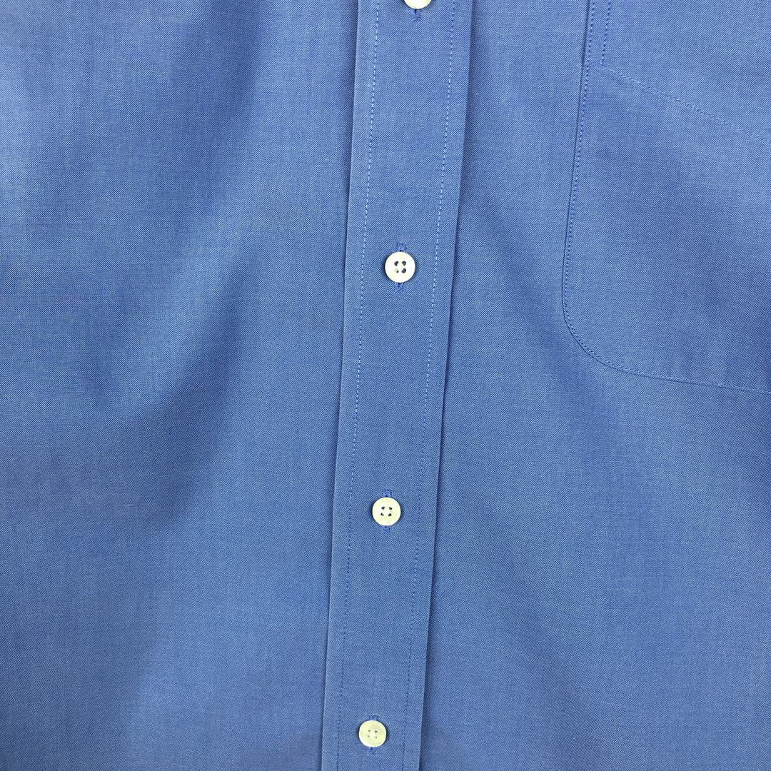 Brooks Brothers 346 long sleeve button-down shirt, men's size L cotton blue type Vintage Second Hand