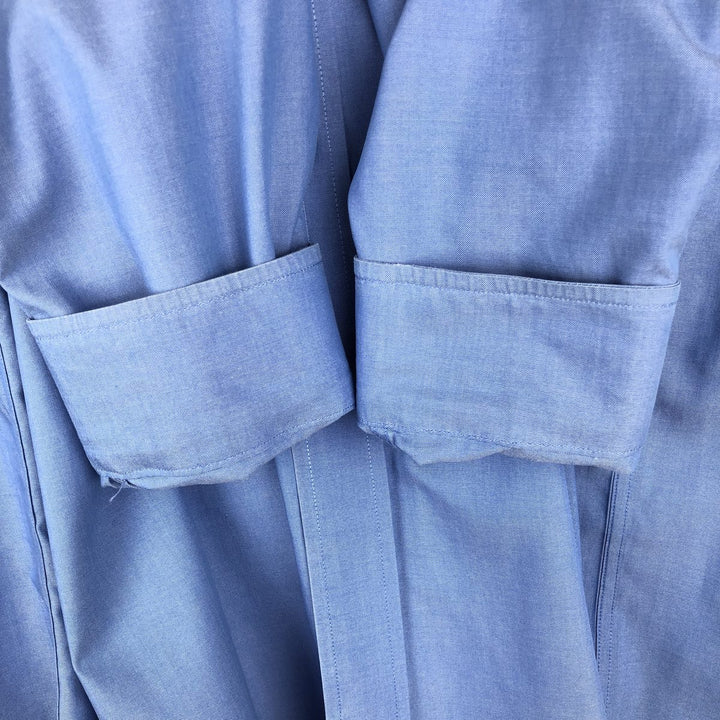 Brooks Brothers 346 long sleeve button-down shirt, men's size L cotton blue type Vintage Second Hand
