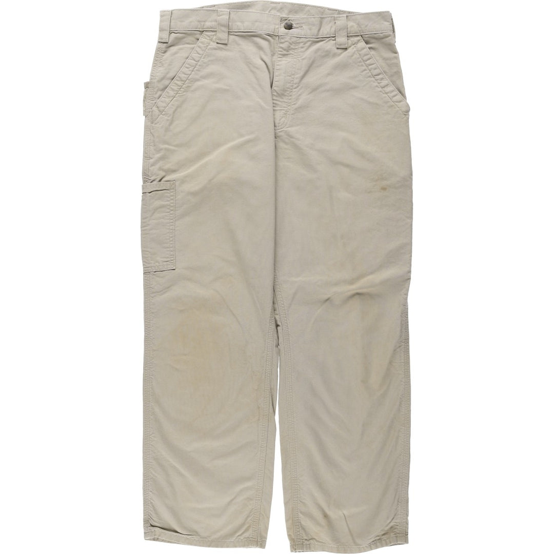 Carhartt Loose Original Fit Duck Painter Pants, Men's, Size 36 cotton Beige type Vintage Second Hand