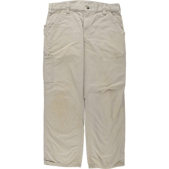 Carhartt Loose Original Fit Duck Painter Pants, Men's, Size 36 cotton Beige type Vintage Second Hand
