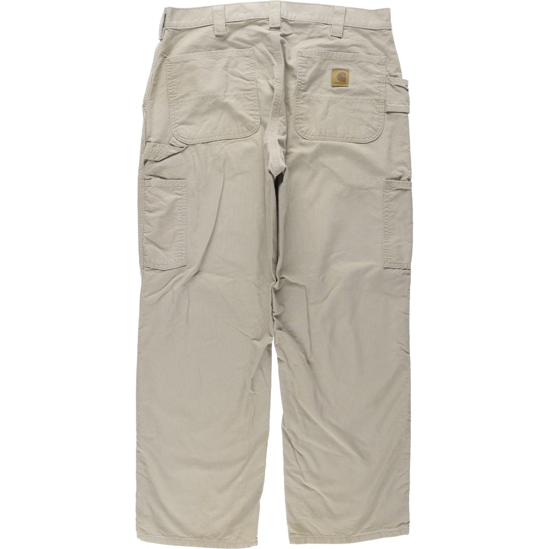 Carhartt Loose Original Fit Duck Painter Pants, Men's, Size 36 cotton Beige type Vintage Second Hand