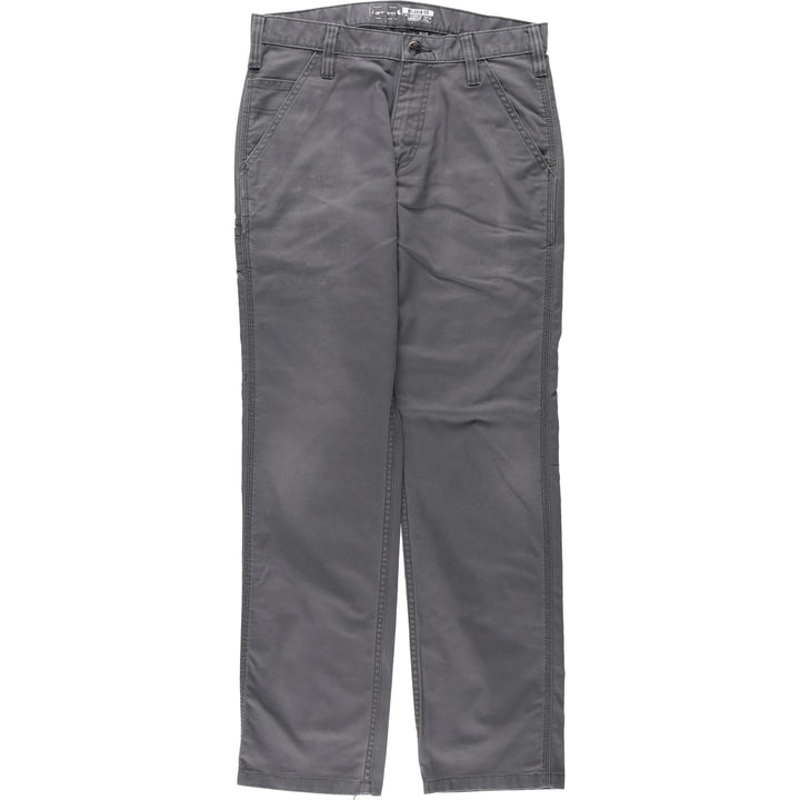 Carhartt Relaxed Fit Duck Work Pants, Men's W31 (approx.) cotton Charcoal Vintage Second Hand