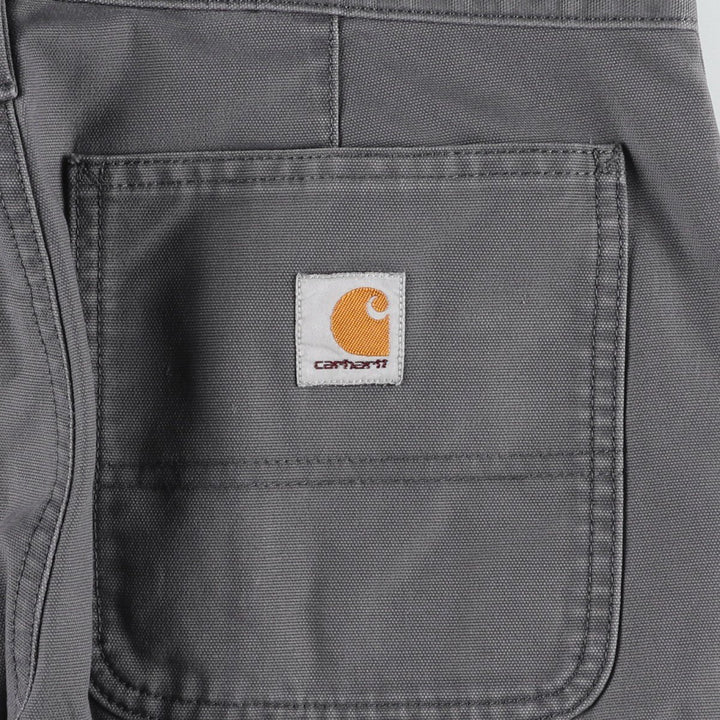 Carhartt Relaxed Fit Duck Work Pants, Men's W31 (approx.) cotton Charcoal Vintage Second Hand