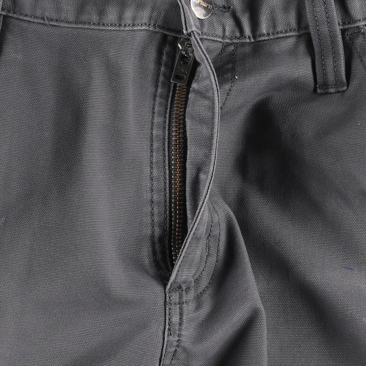 Carhartt Relaxed Fit Duck Work Pants, Men's W31 (approx.) cotton Charcoal Vintage Second Hand