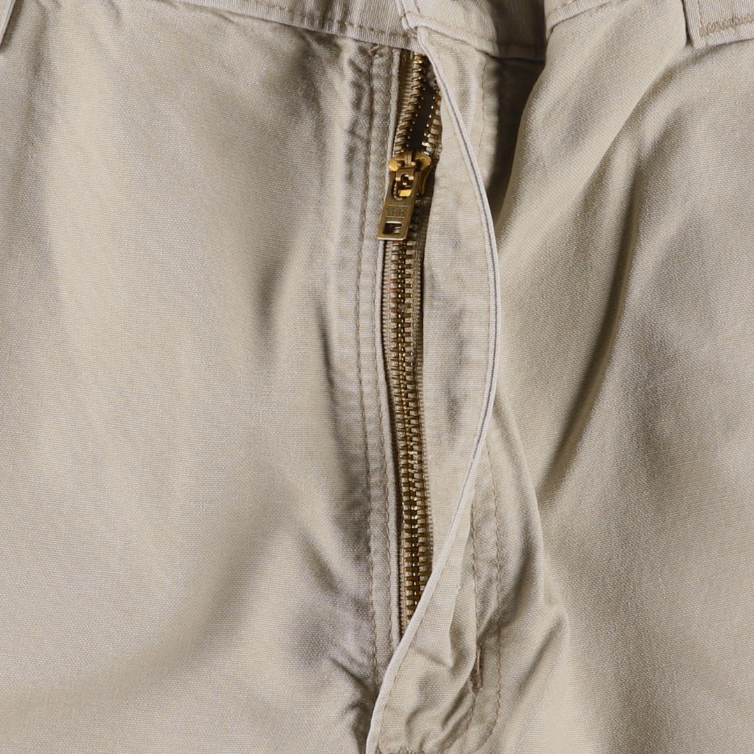 2000'S Carhartt Dungaree Fit Duck Painter Pants, Men's, Size W37 cotton Beige type Vintage Second Hand