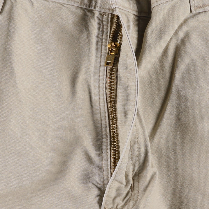 2000'S Carhartt Dungaree Fit Duck Painter Pants, Men's, Size W37 cotton Beige type Vintage Second Hand