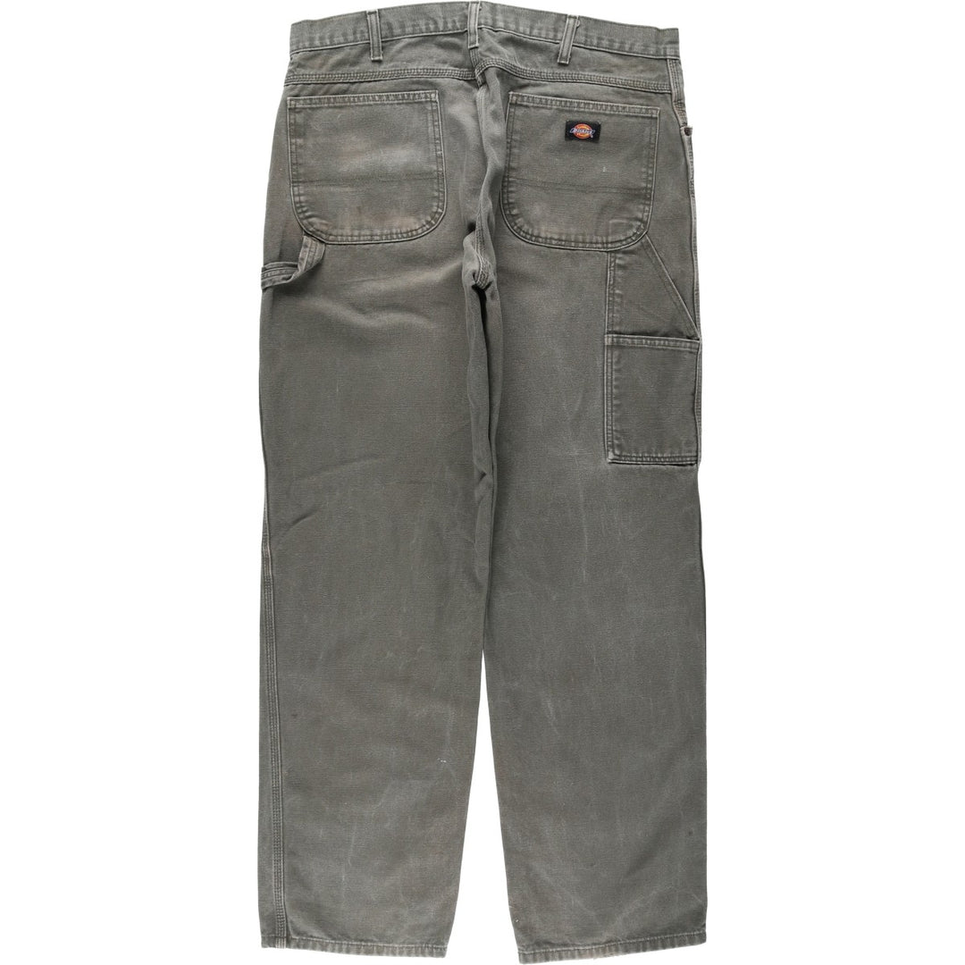 Dickies Duck Painter Pants Men's W37 unclear Khaki type Vintage Second Hand
