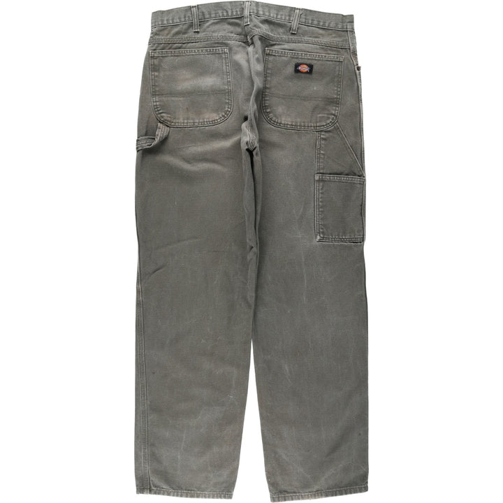Dickies Duck Painter Pants Men's W37 unclear Khaki type Vintage Second Hand