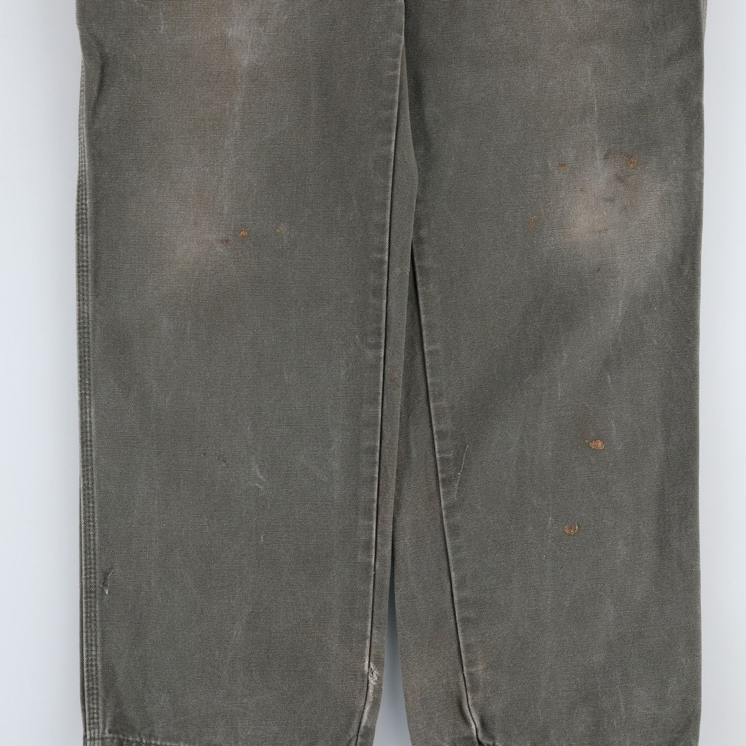 Dickies Duck Painter Pants Men's W37 unclear Khaki type Vintage Second Hand