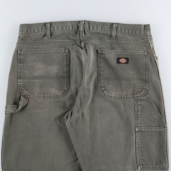 Dickies Duck Painter Pants Men's W37 unclear Khaki type Vintage Second Hand
