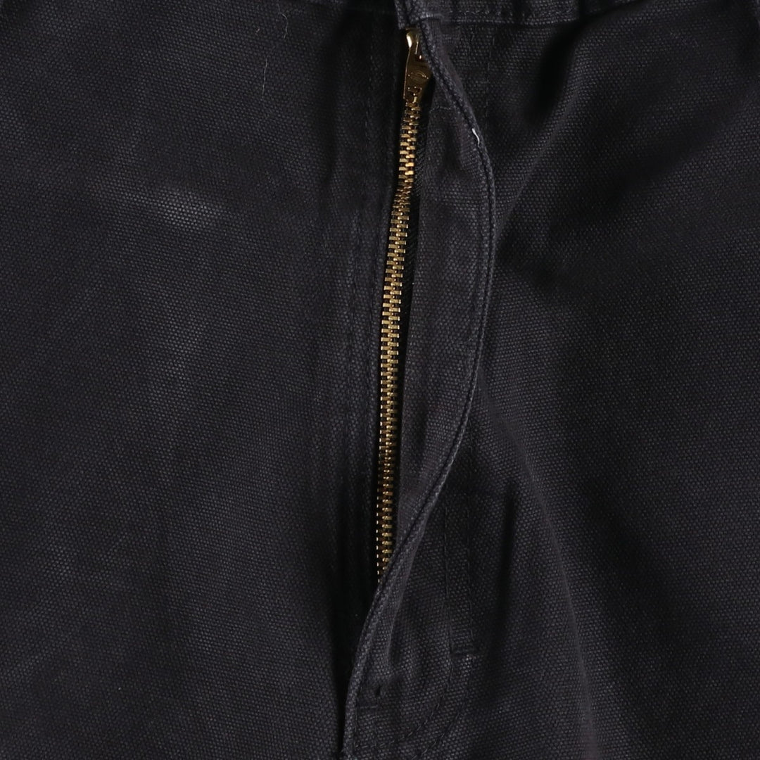 Dickies Duck Painter Pants Men's W39 cotton black type Vintage Second Hand