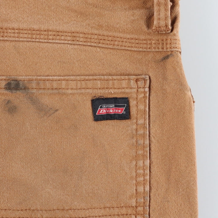 Dickies Duck Painter Pants Men's W39 cotton brown type Vintage Second Hand