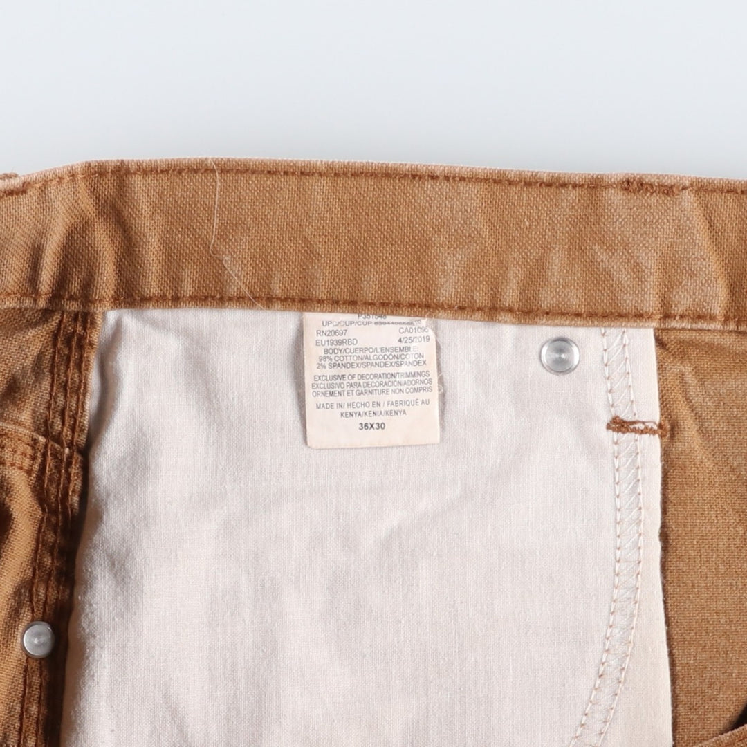 Dickies Duck Painter Pants Men's W39 cotton brown type Vintage Second Hand