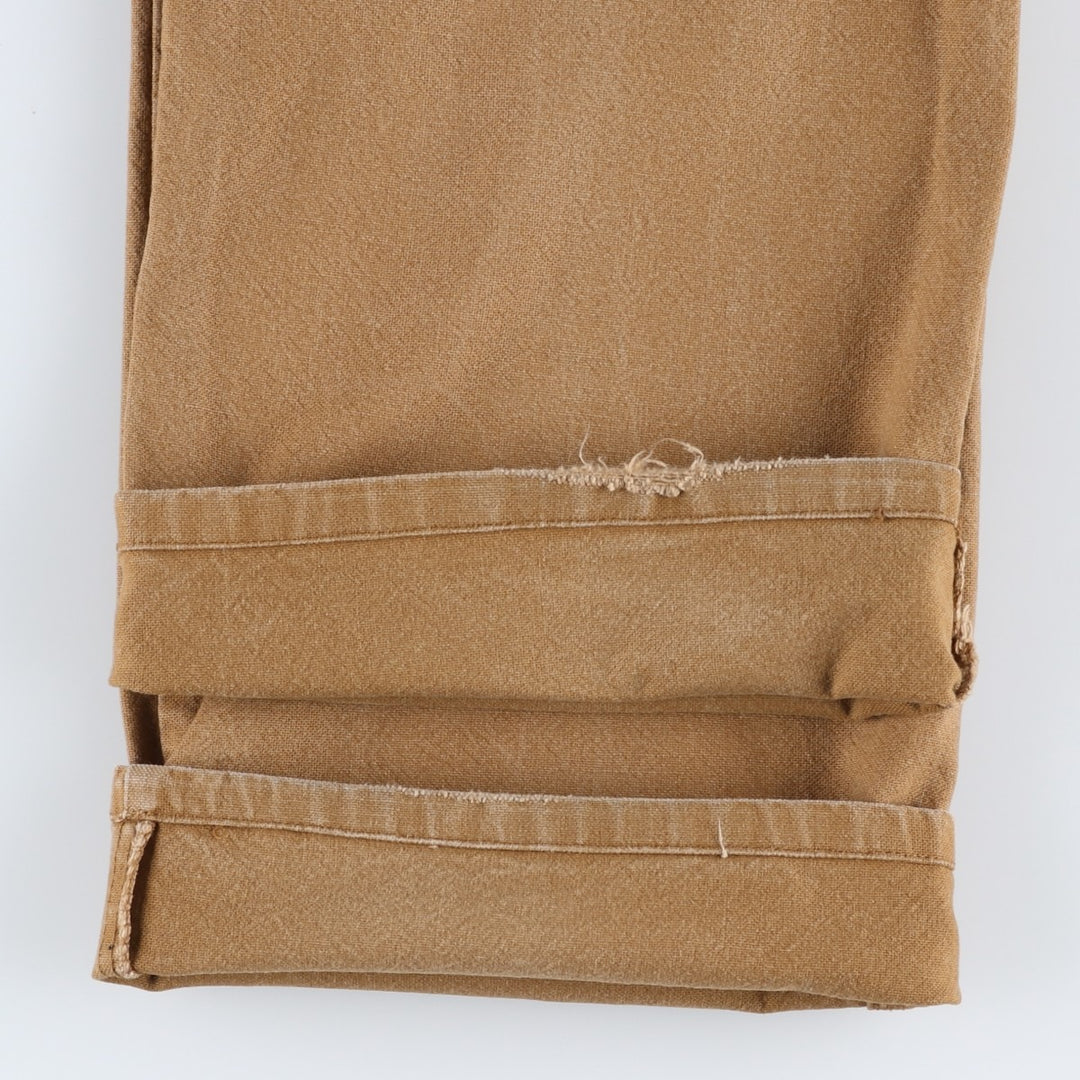 Dickies Duck Painter Pants Men's W35 equivalent cotton brown type Vintage Second Hand