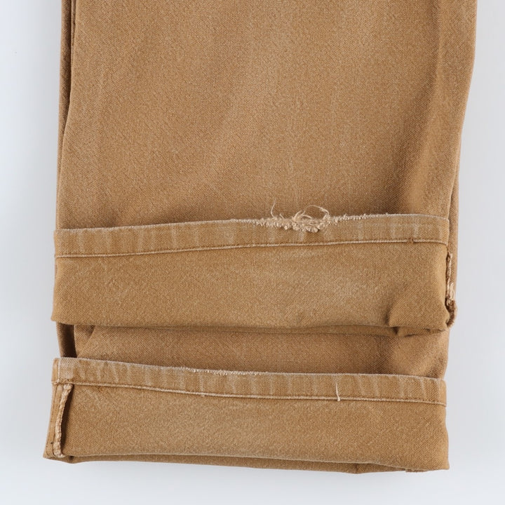 Dickies Duck Painter Pants Men's W35 equivalent cotton brown type Vintage Second Hand