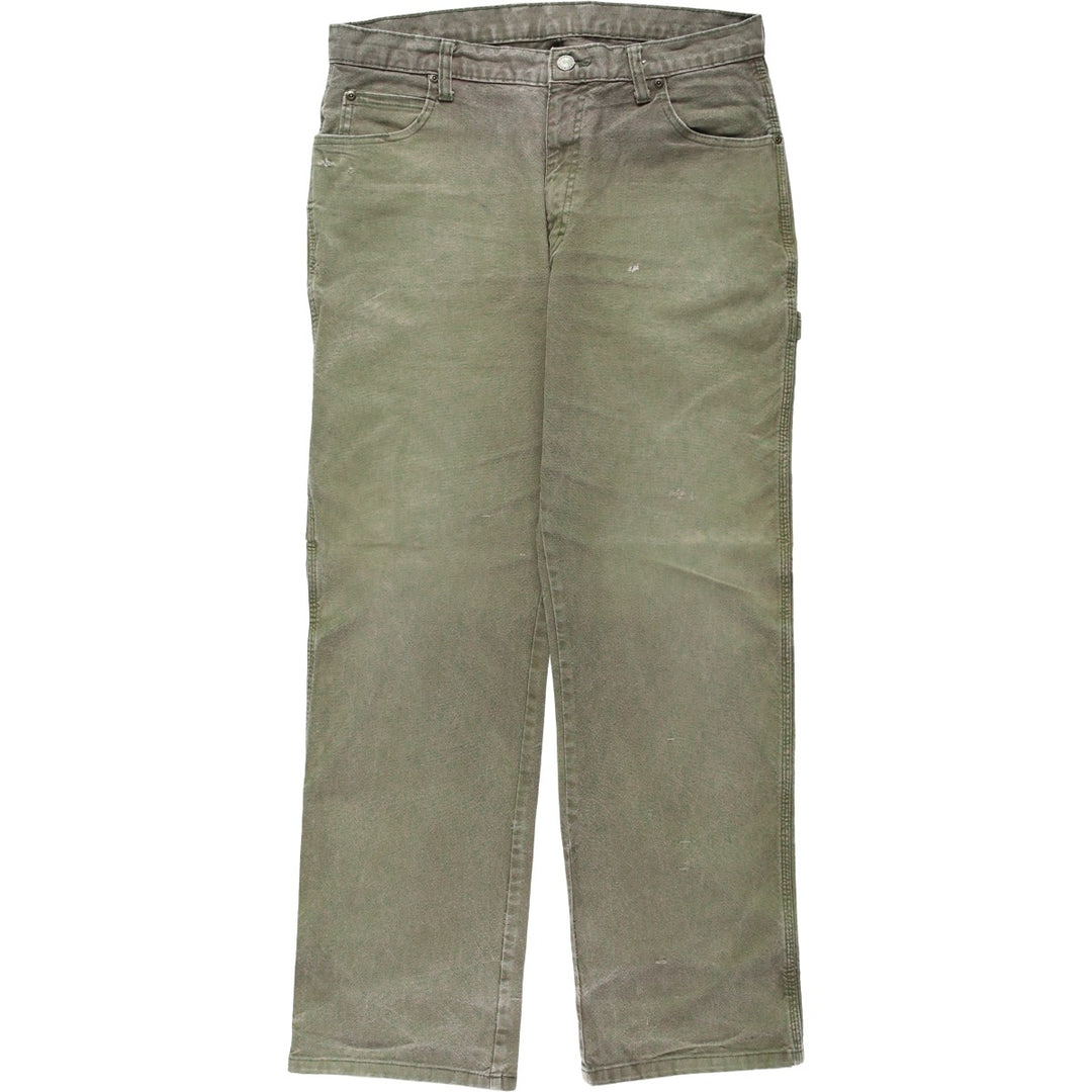 Dickies Duck Painter Pants Men's W34 equivalent cotton Khaki type Vintage Second Hand