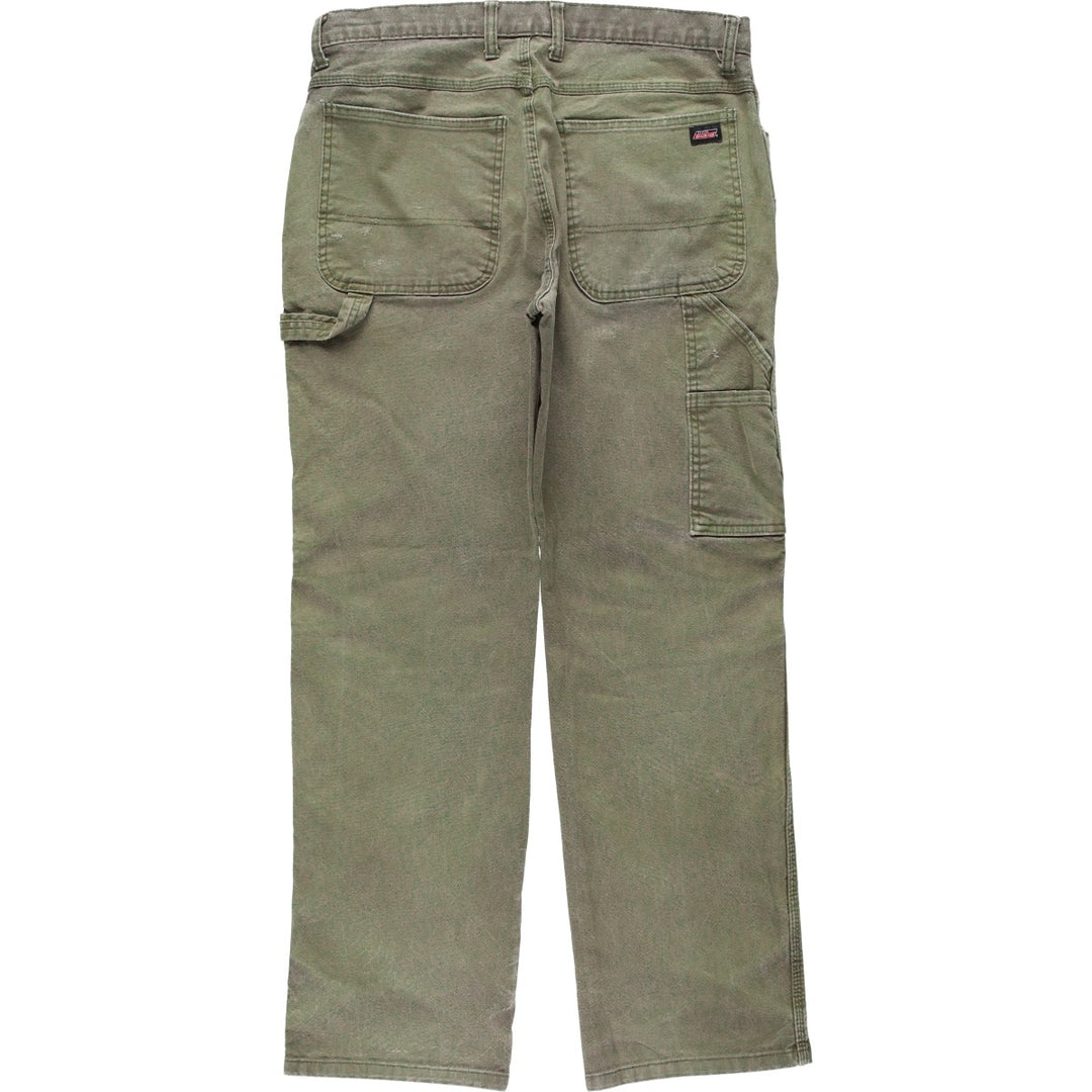 Dickies Duck Painter Pants Men's W34 equivalent cotton Khaki type Vintage Second Hand