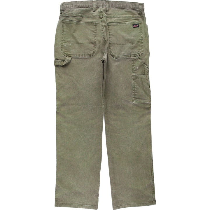 Dickies Duck Painter Pants Men's W34 equivalent cotton Khaki type Vintage Second Hand