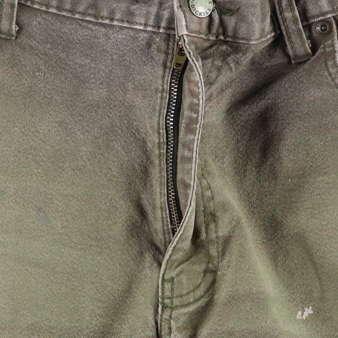 Dickies Duck Painter Pants Men's W34 equivalent cotton Khaki type Vintage Second Hand