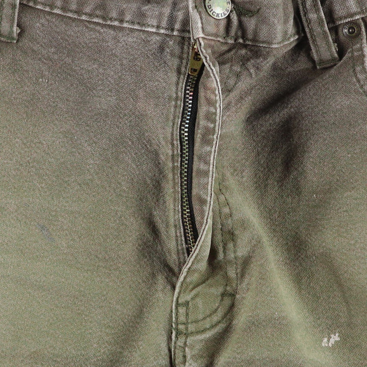 Dickies Duck Painter Pants Men's W34 equivalent cotton Khaki type Vintage Second Hand