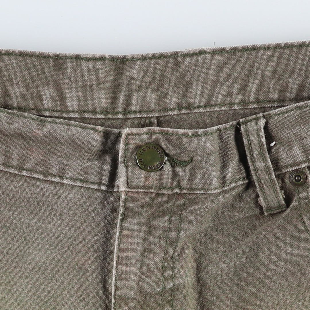 Dickies Duck Painter Pants Men's W34 equivalent cotton Khaki type Vintage Second Hand